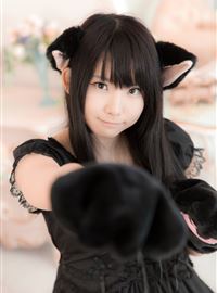 [enako] [enacat black] black silk cat girl(11)